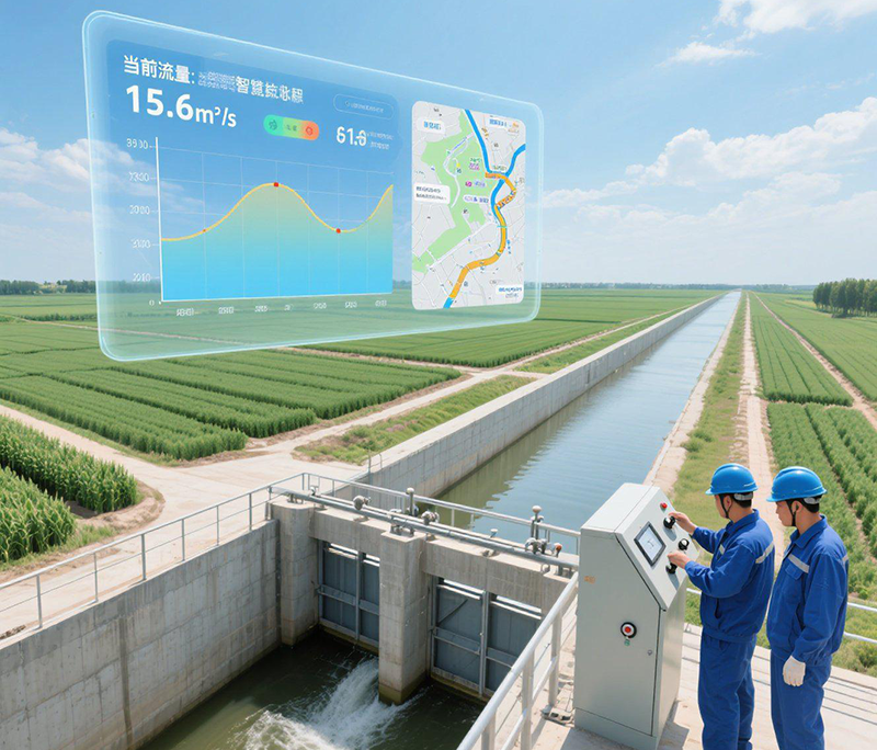 人工現(xiàn)場(chǎng)閘門操作